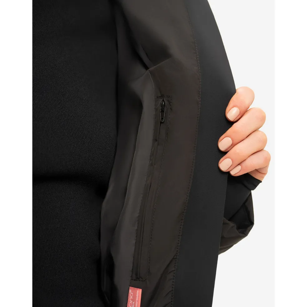 NIKKIE Nateland winterjas dames black