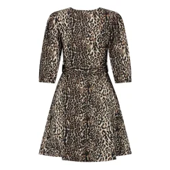 NIKKIE Rachel Structure jurk dames dust black