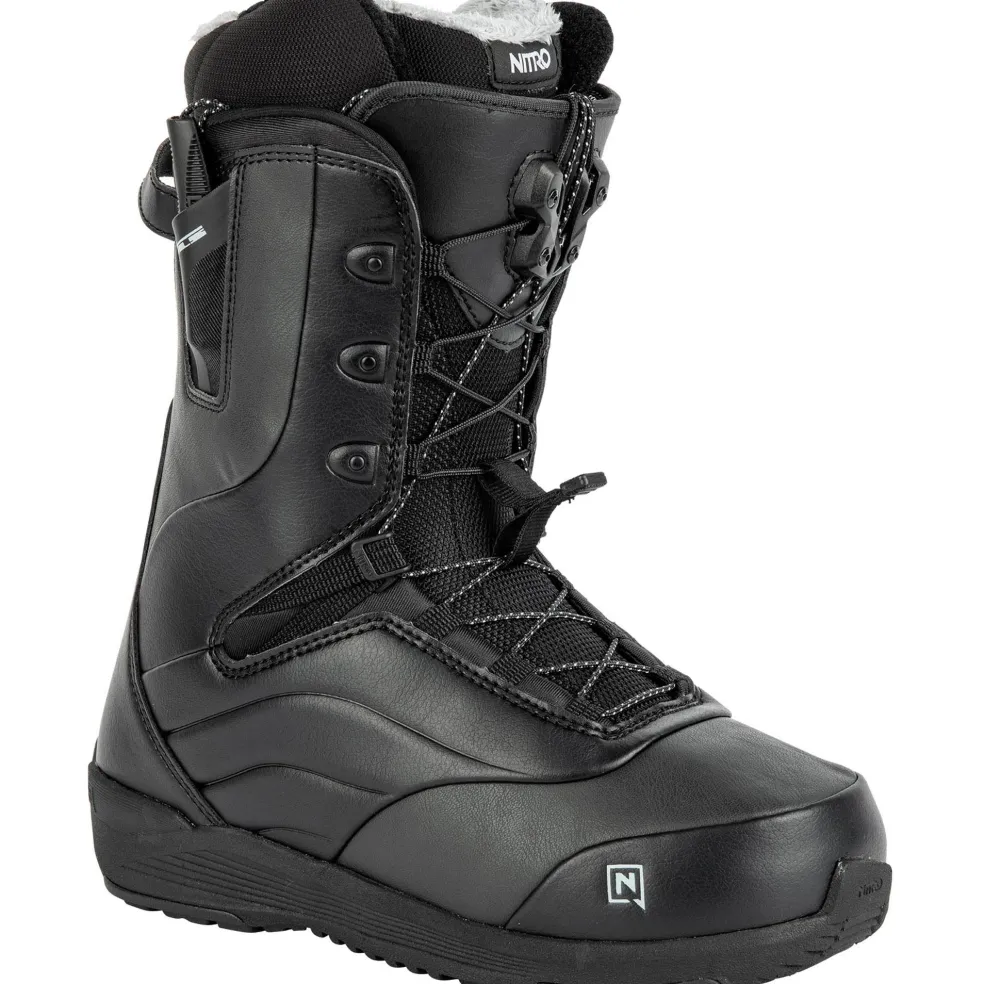 Nitro Crown TLS snowboardschoenen dames black