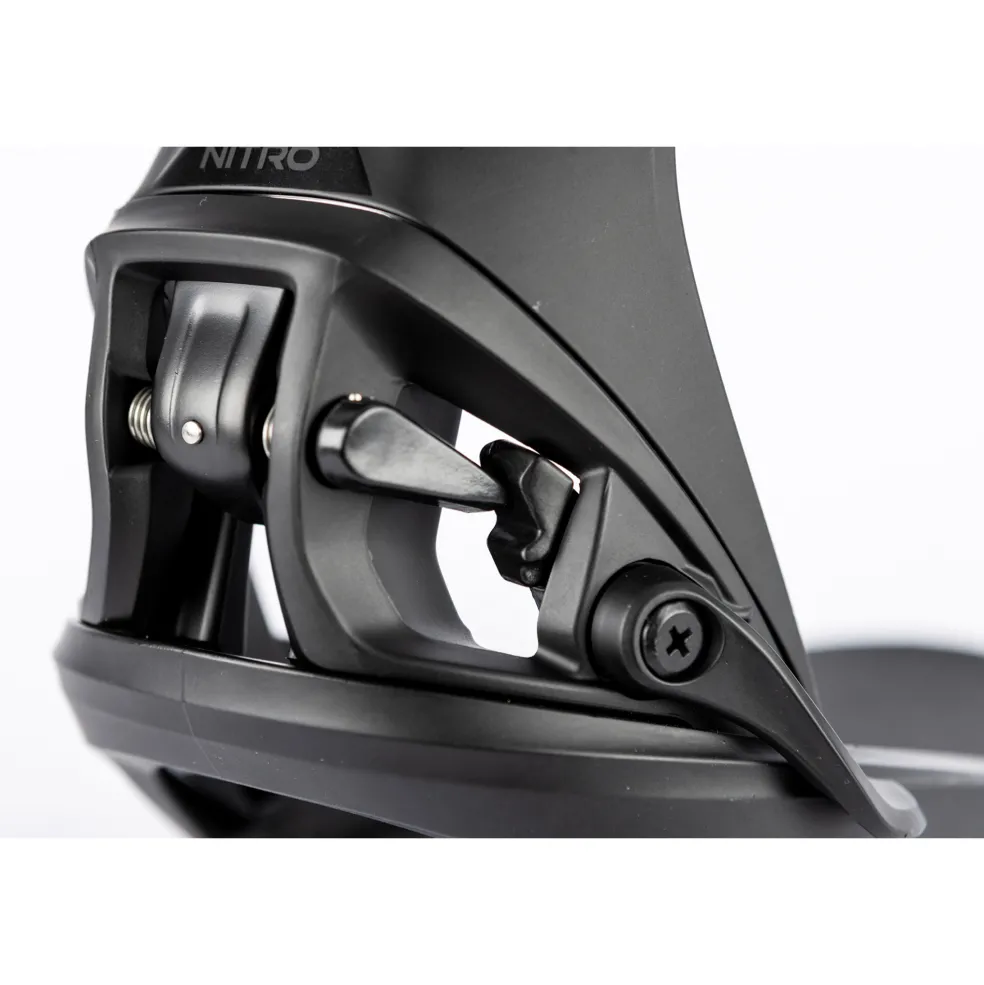 Nitro Step On bindingen heren ultra black