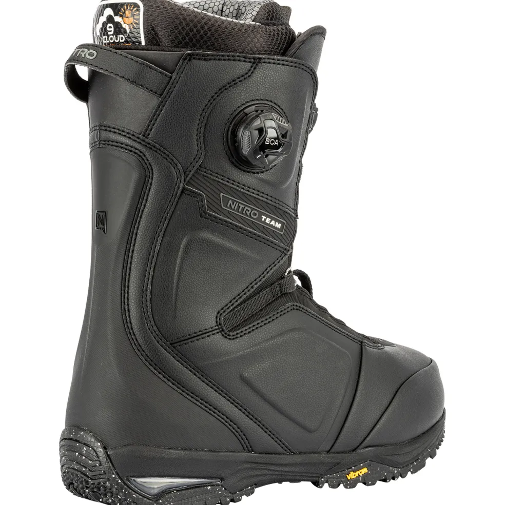 Nitro Team BOA Wide snowboardschoenen heren black