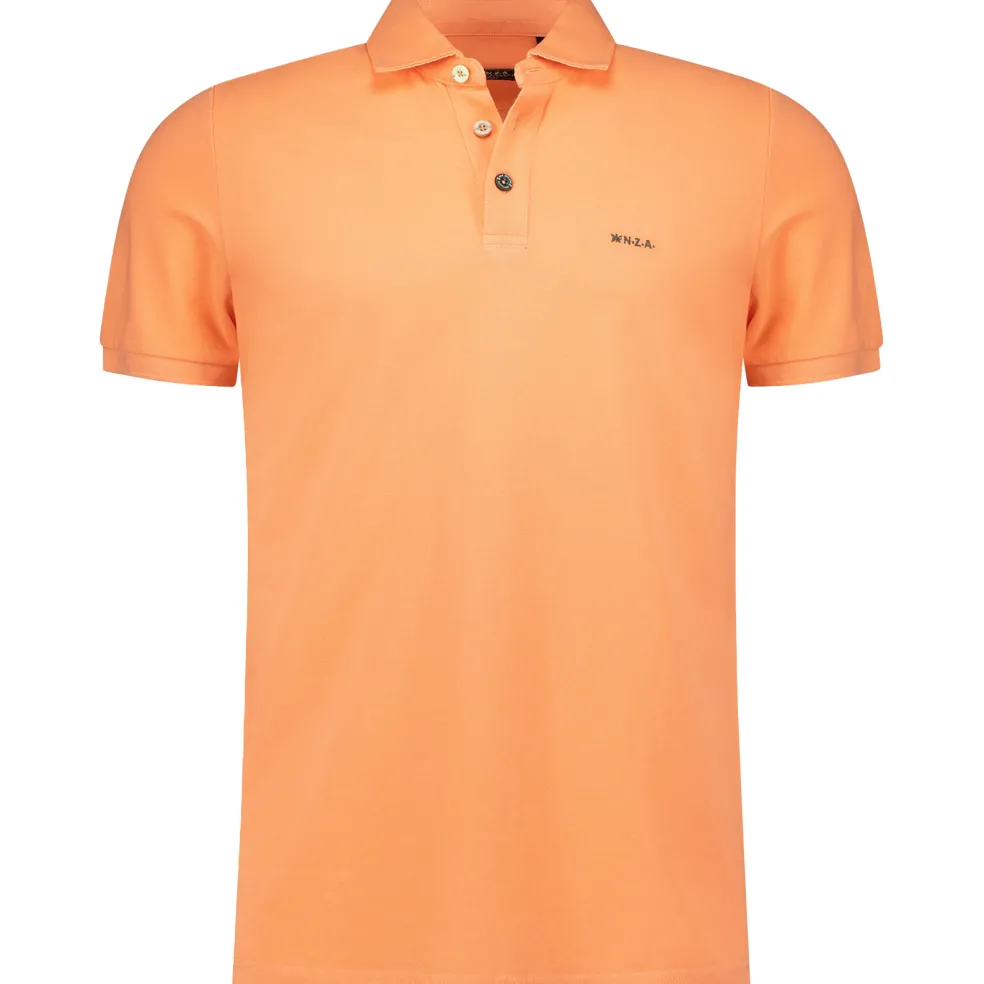 NZA New Zealand Auckland polo heren dusty coral
