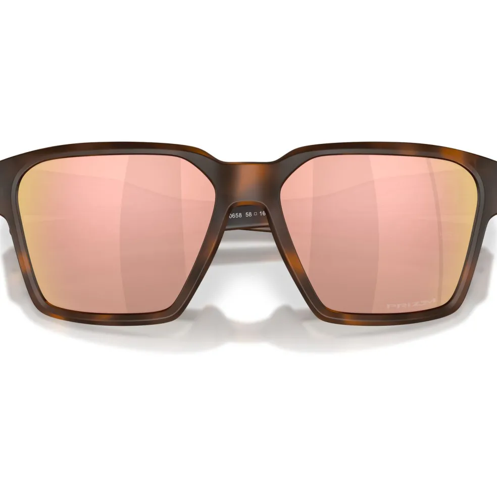 Oakley Briza zonnebril prizm rose gold matte tortoise dark amber