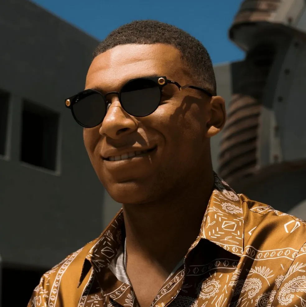 Oakley Deadbolt Kylian Mbappe Collection zonnebril prizm black satin black