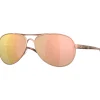 Oakley Feedback zonnebril dames satin rose gold