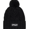 Oakley Harper Pom muts black white logo