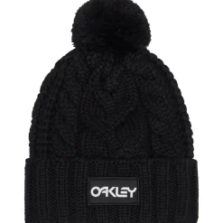 Oakley Harper Pom muts black white logo