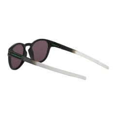 Oakley Latch zonnebril prizm grey jade alt iridium matte black fade white