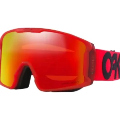 Oakley Line Miner L skibril prizm snow torch iridium matte redline