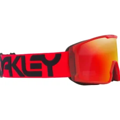 Oakley Line Miner L skibril prizm snow torch iridium matte redline