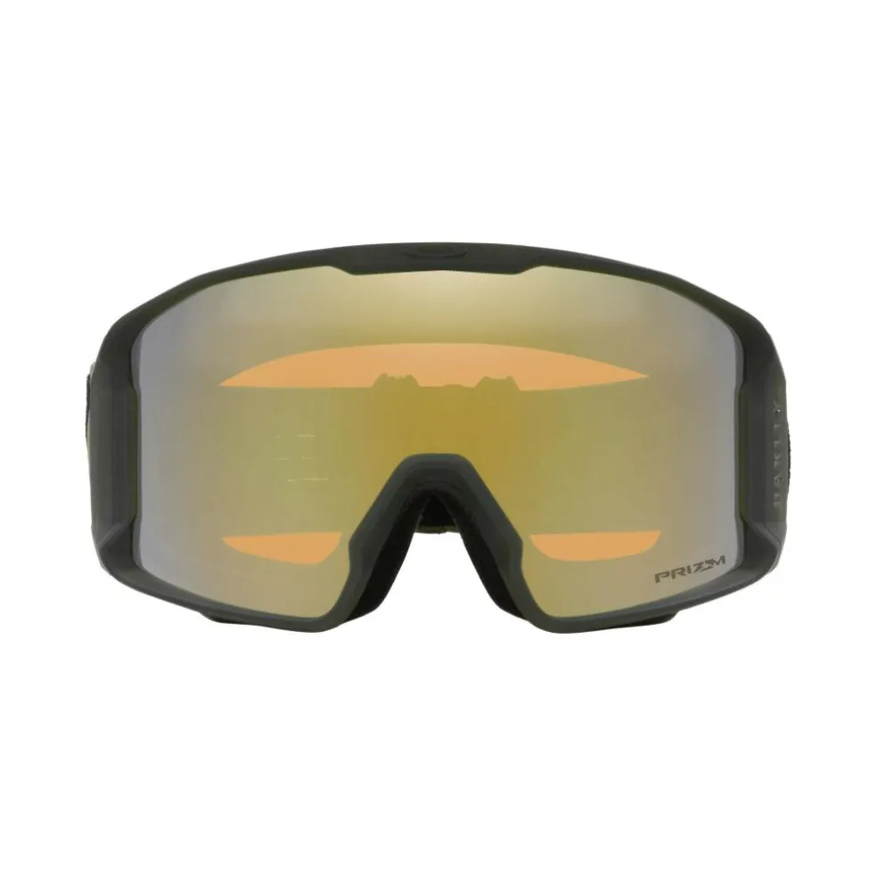 Oakley Line Miner L skibril prizm sage gold iridium matte dark