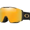 Oakley Line Miner Pro L 50th anniversary skibril prizm snow 24k irirdium matte black