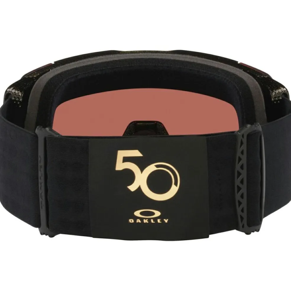 Oakley Line Miner Pro M 50th anniversary skibril prizm snow 24k iridium matte black