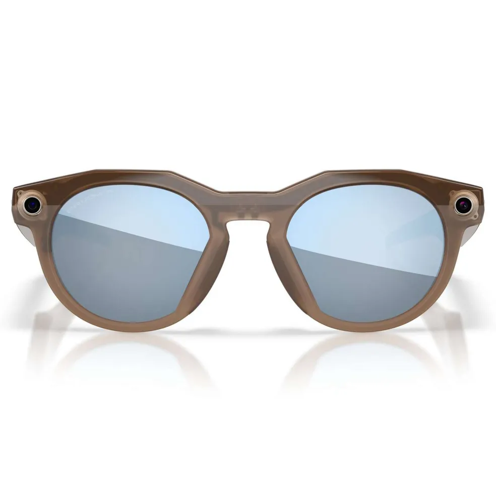 Oakley Meta HSTN zonnebril prizm deep water polarized brown smoke