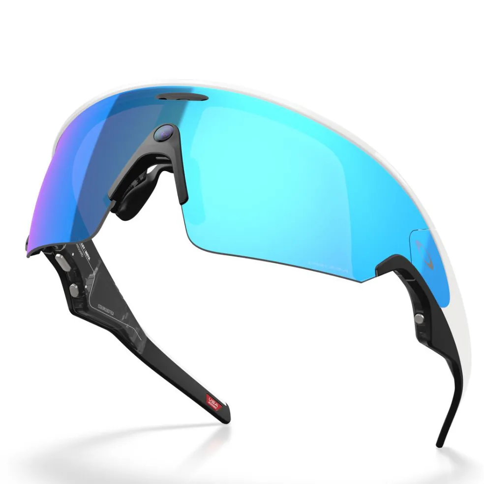 Oakley Meta Vanguard zonnebril white prizm sapphire