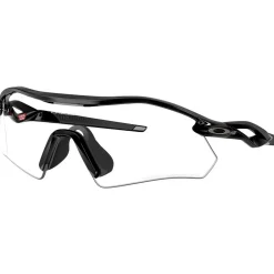 Oakley Radar Plate zonnebril clear to black iridium photochromic polished black