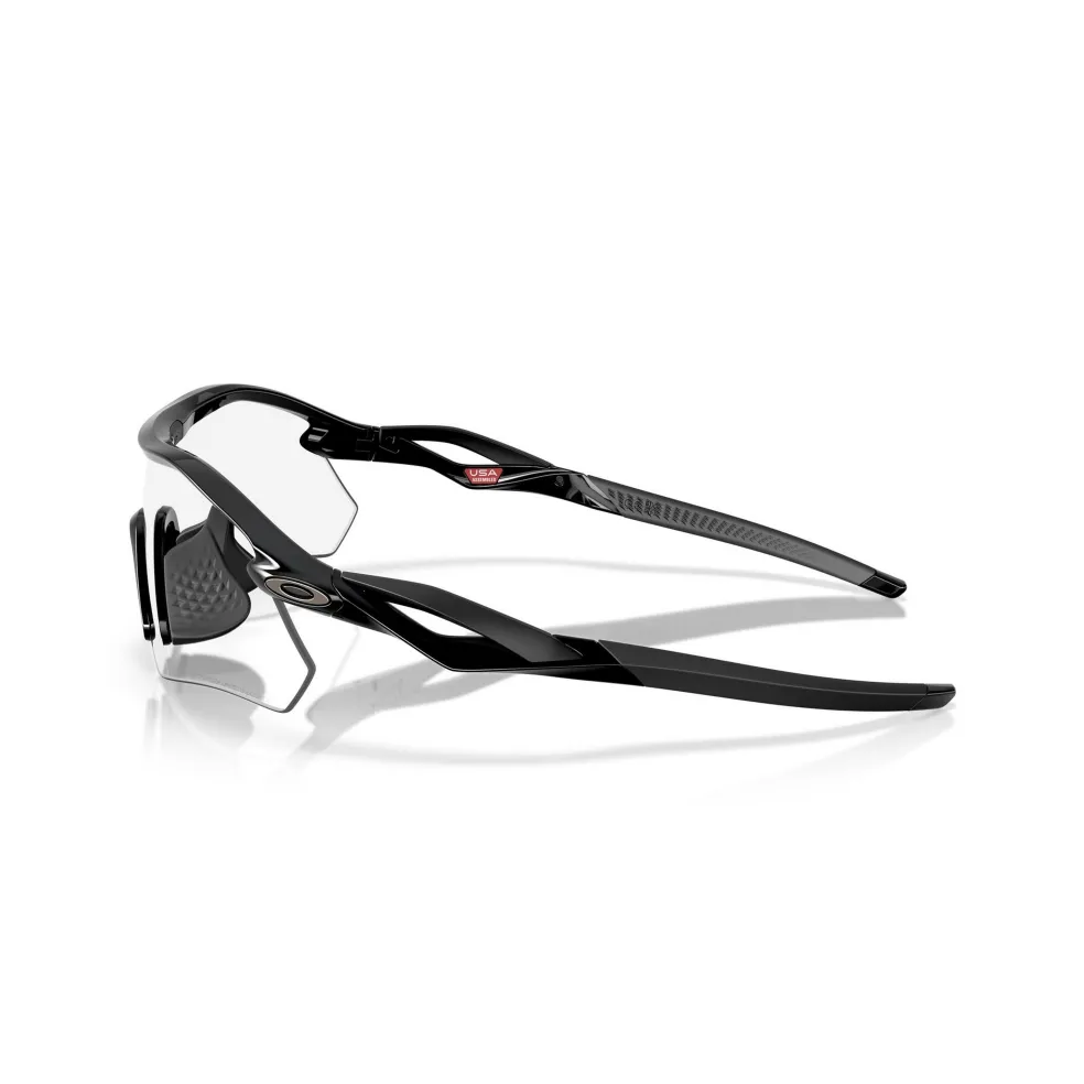 Oakley Radar Plate zonnebril clear to black iridium photochromic polished black