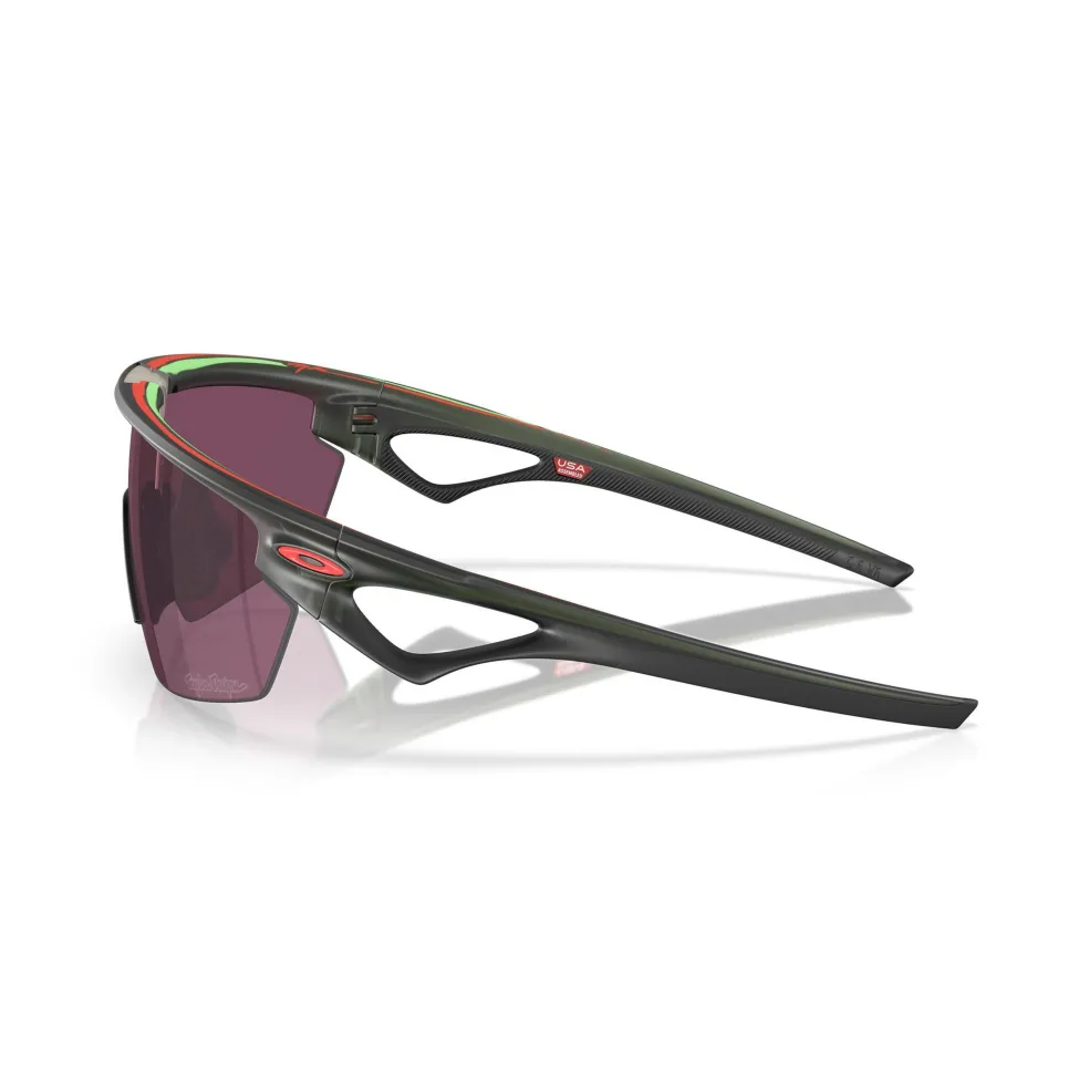 Oakley Sphaera Troy Lee Designs Series zonnebril prizm road black troy lee designs matte olive ink