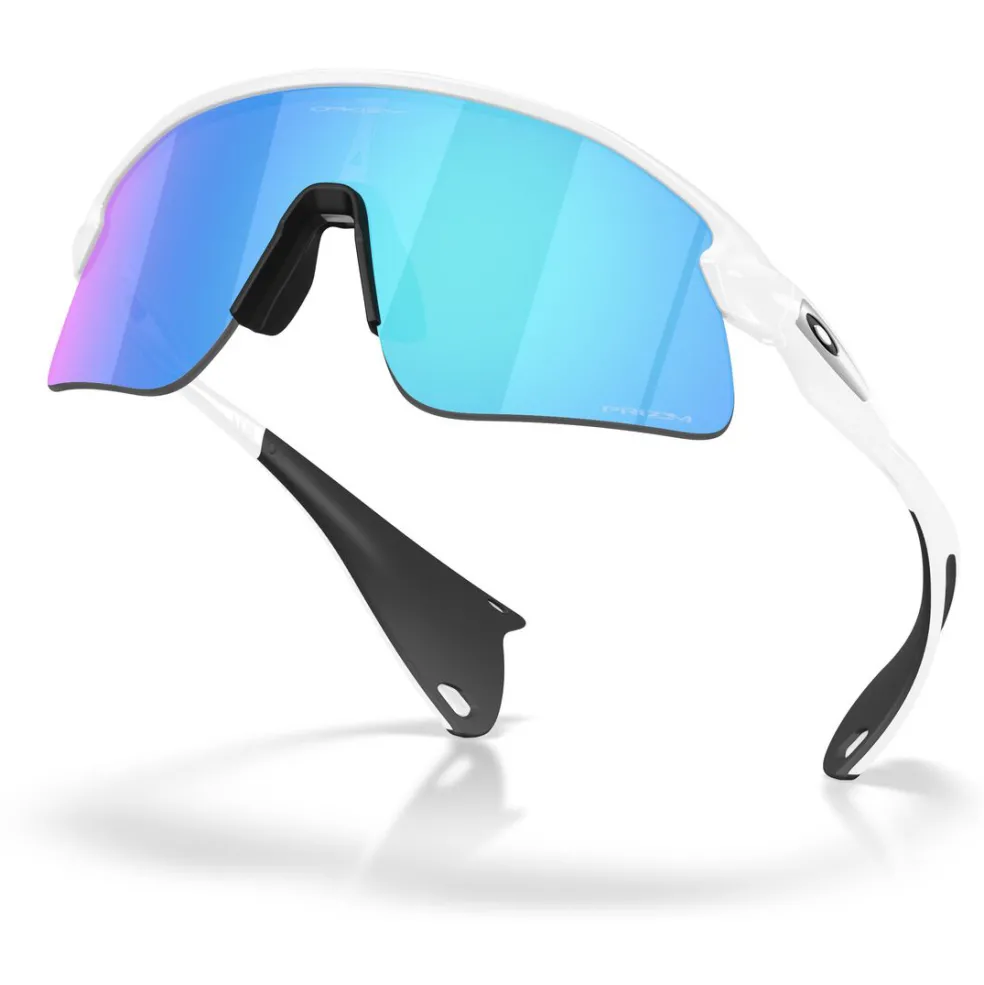 Oakley Stunt Devil zonnebril prizm sapphire matte white