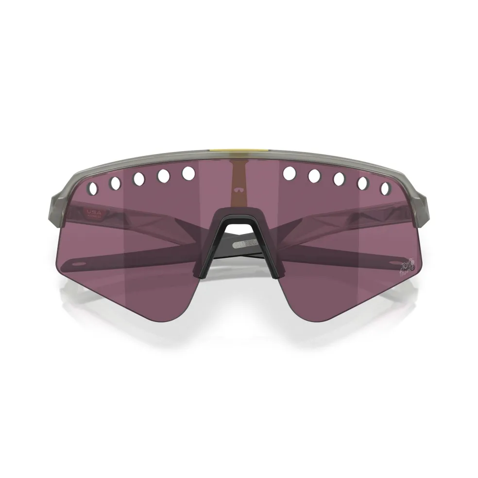 Oakley Sutro Lite Sweep 2025 Tour De France zonnebril prizm road black tour de france matte grey ink