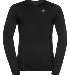ODLO Natural 100 Merino Warm LS thermoshirt heren black