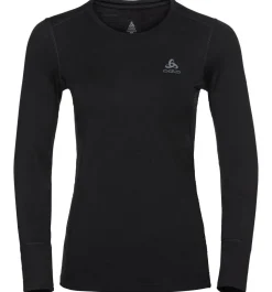 ODLO Natural 100 Merino Warm LS thermoshirt dames black