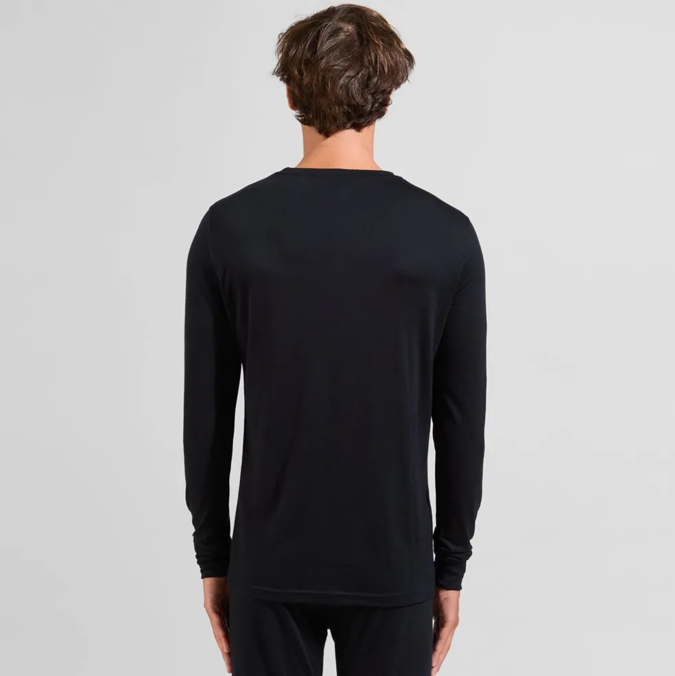 ODLO Natural Merino 200 LS thermoshirt heren black