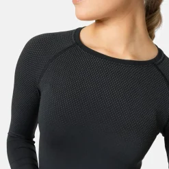 ODLO Performance Light Eco thermoshirt dames black