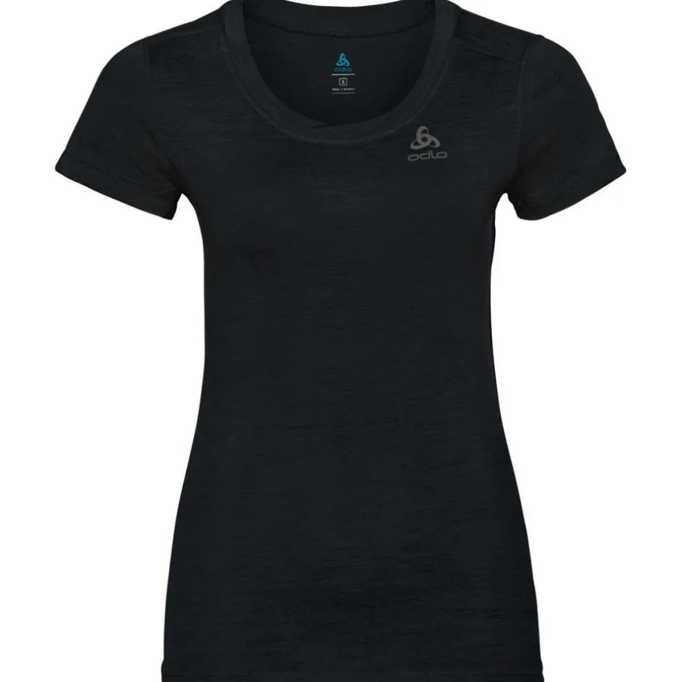 ODLO Performance Wool Light SS thermoshirt dames black