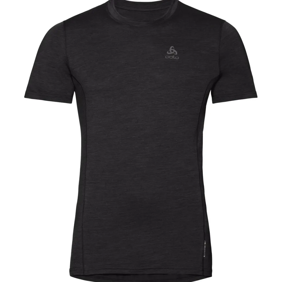 ODLO Performance Wool Light SS thermoshirt heren black