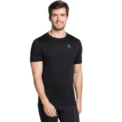 ODLO Performance Wool Light SS thermoshirt heren black