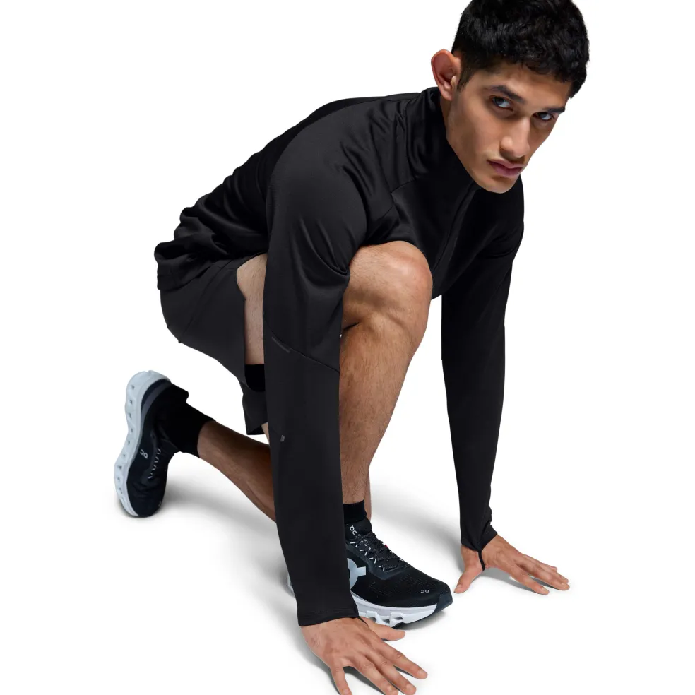 On Climate hardloopshirt heren black