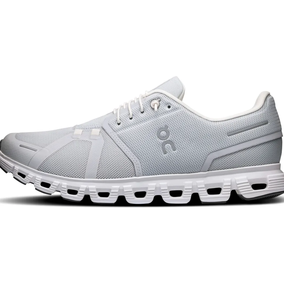 On Cloud 6 hardloopschoenen heren glacier white