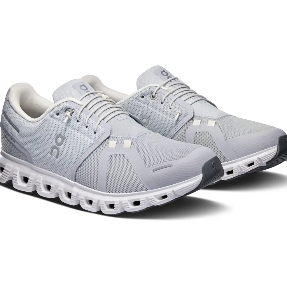 On Cloud 6 hardloopschoenen heren glacier white