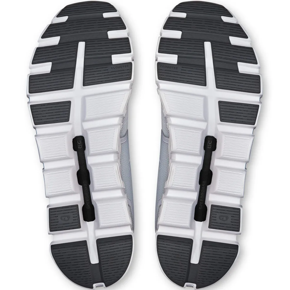 On Cloud 6 hardloopschoenen heren glacier white
