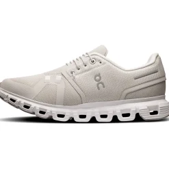 On Cloud 6 hardloopschoenen dames pearl white
