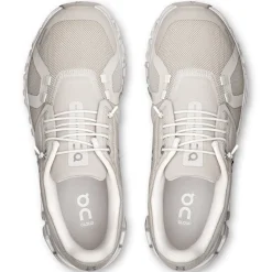 On Cloud 6 hardloopschoenen dames pearl white