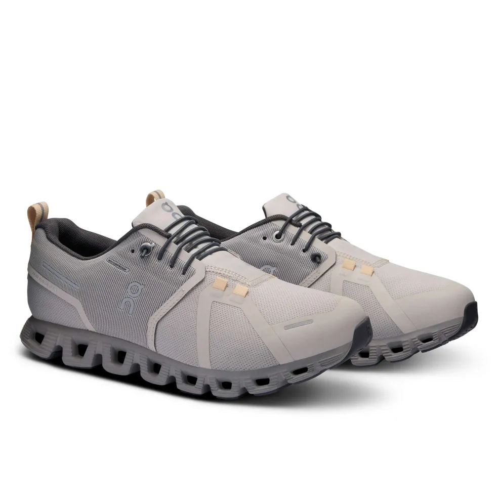 On Cloud 5 Waterproof hardloopschoenen dames pearl fog