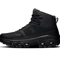 On Cloudrock Mid wandelschoenen dames black black