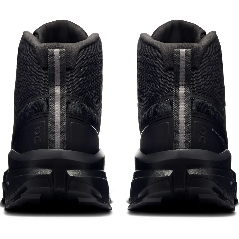 On Cloudrock Mid wandelschoenen heren black black