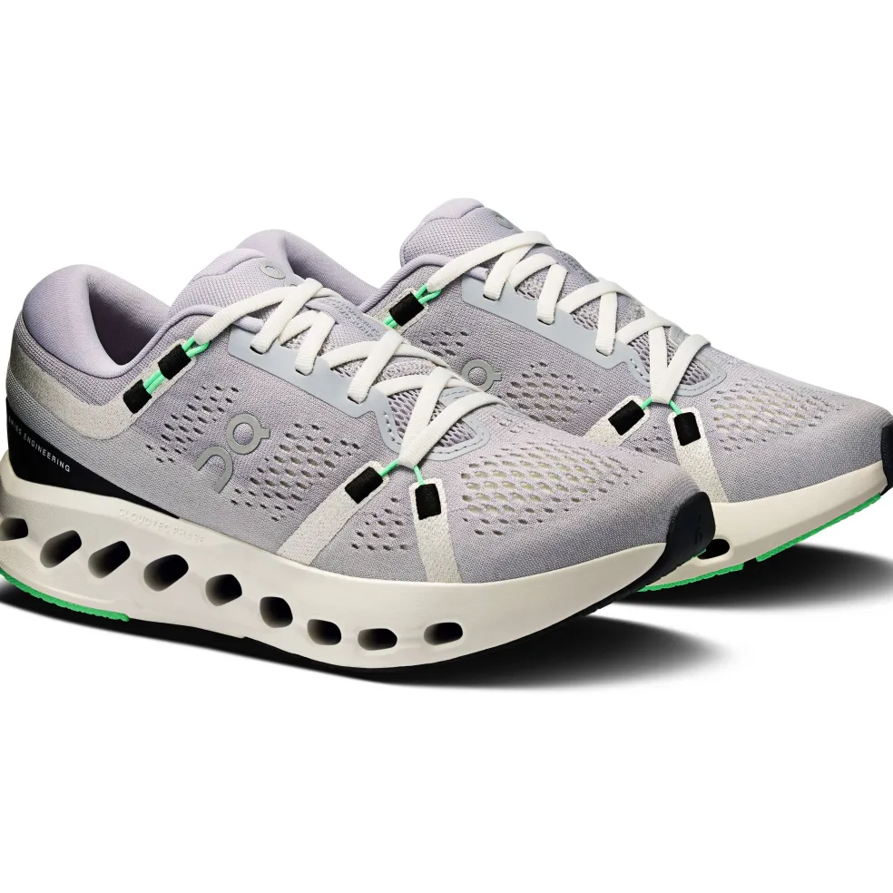 On Cloudsurfer 2 hardloopschoenen dames lilac ivory