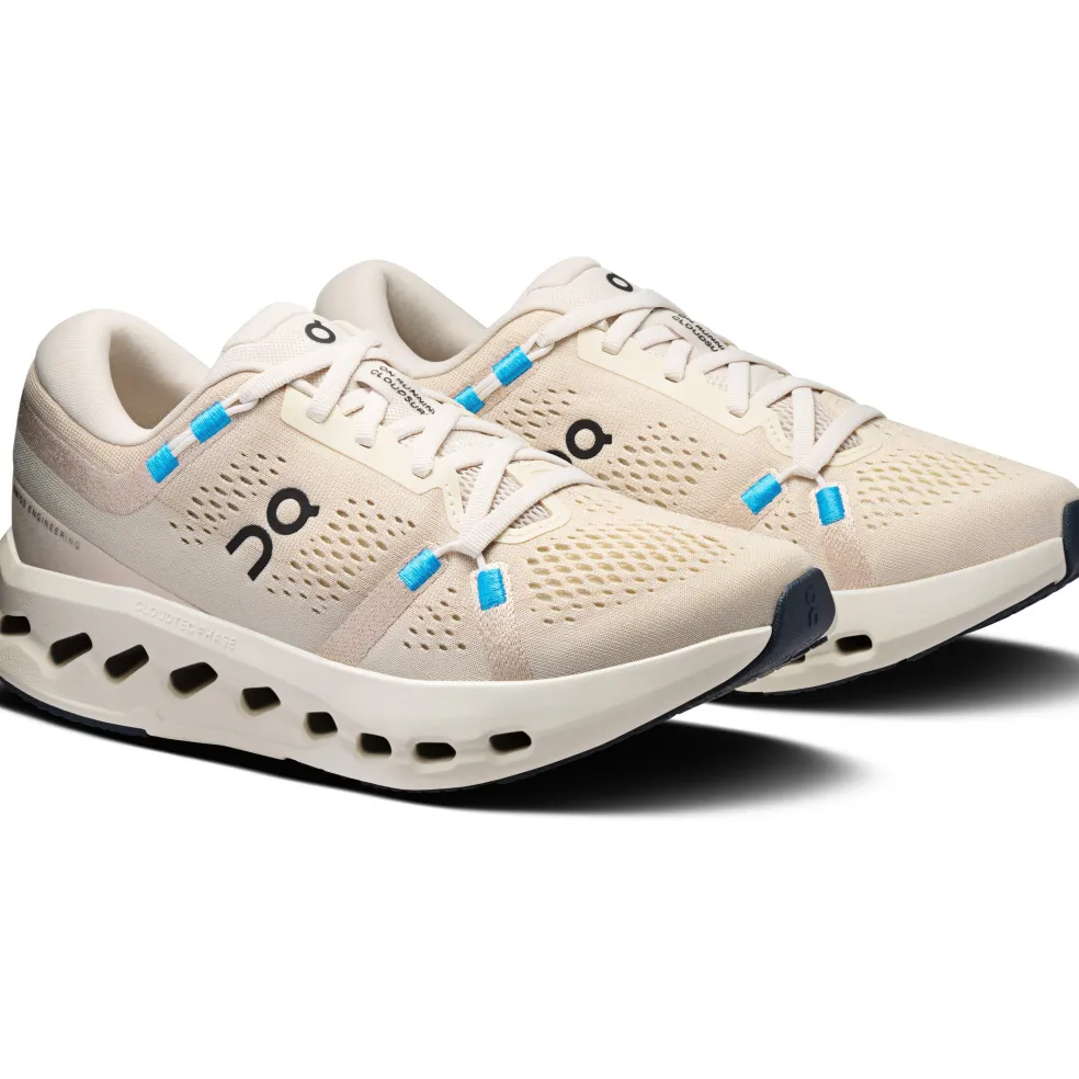 On Cloudsurfer 2 hardloopschoenen dames pearl ivory