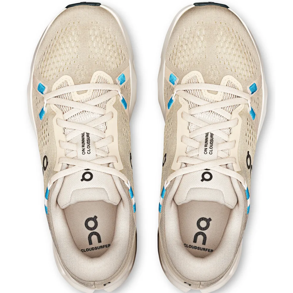 On Cloudsurfer 2 hardloopschoenen dames pearl ivory