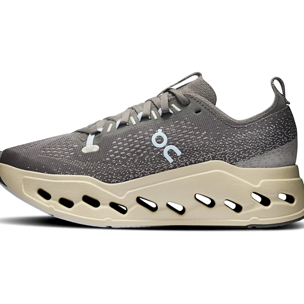 On Cloudsurfer Max hardloopschoenen dames asphalt ice