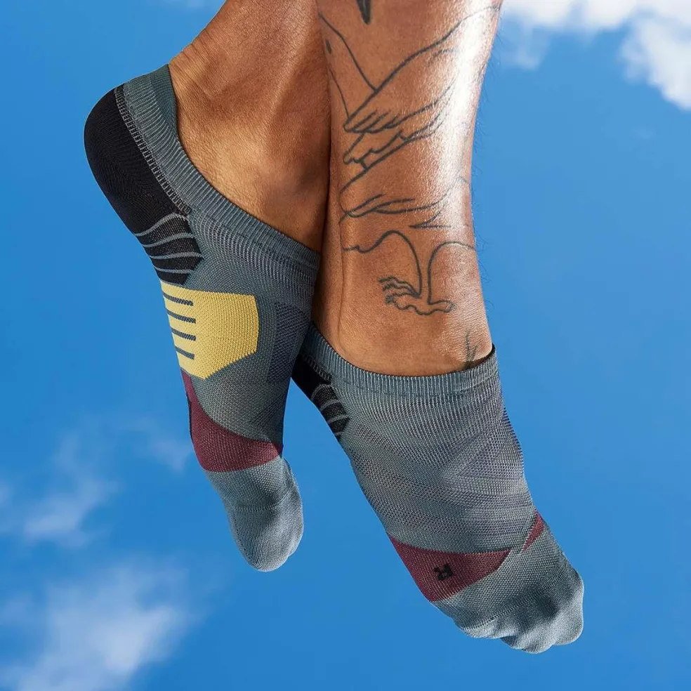 On Low hardloopsokken heren shadow mulberry