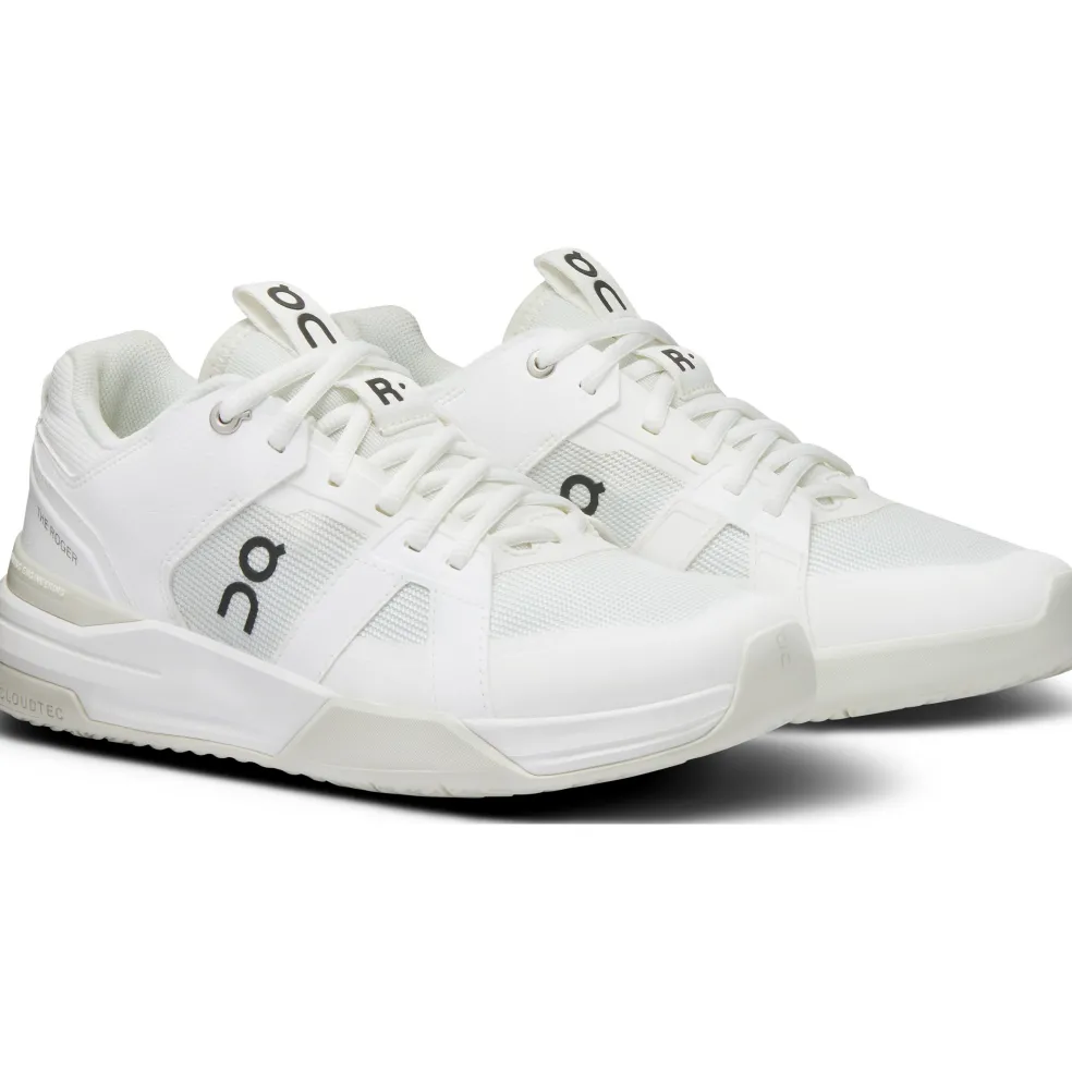 On THE ROGER Clubhouse Pro tennisschoenen dames white ice