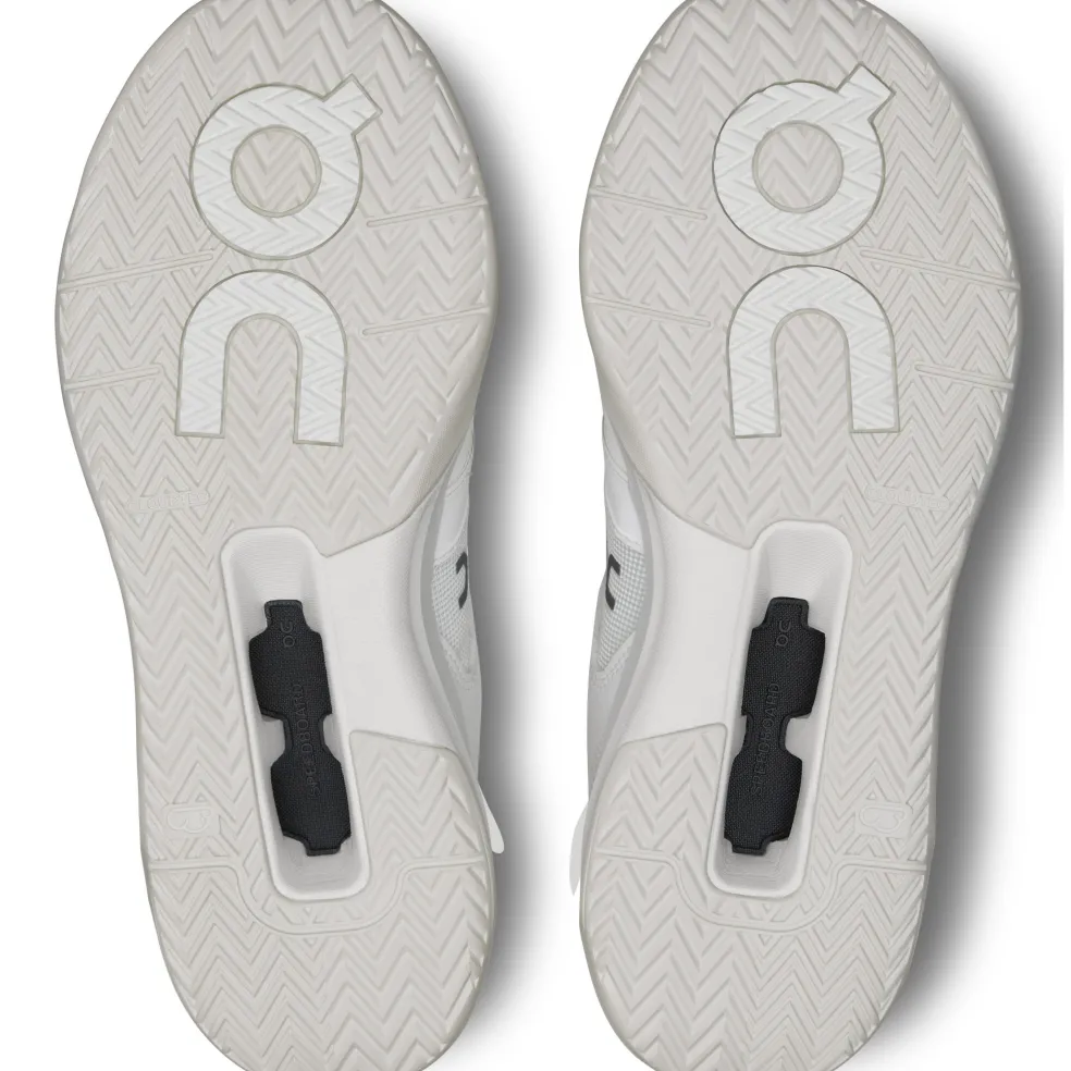 On THE ROGER Clubhouse Pro tennisschoenen dames white ice