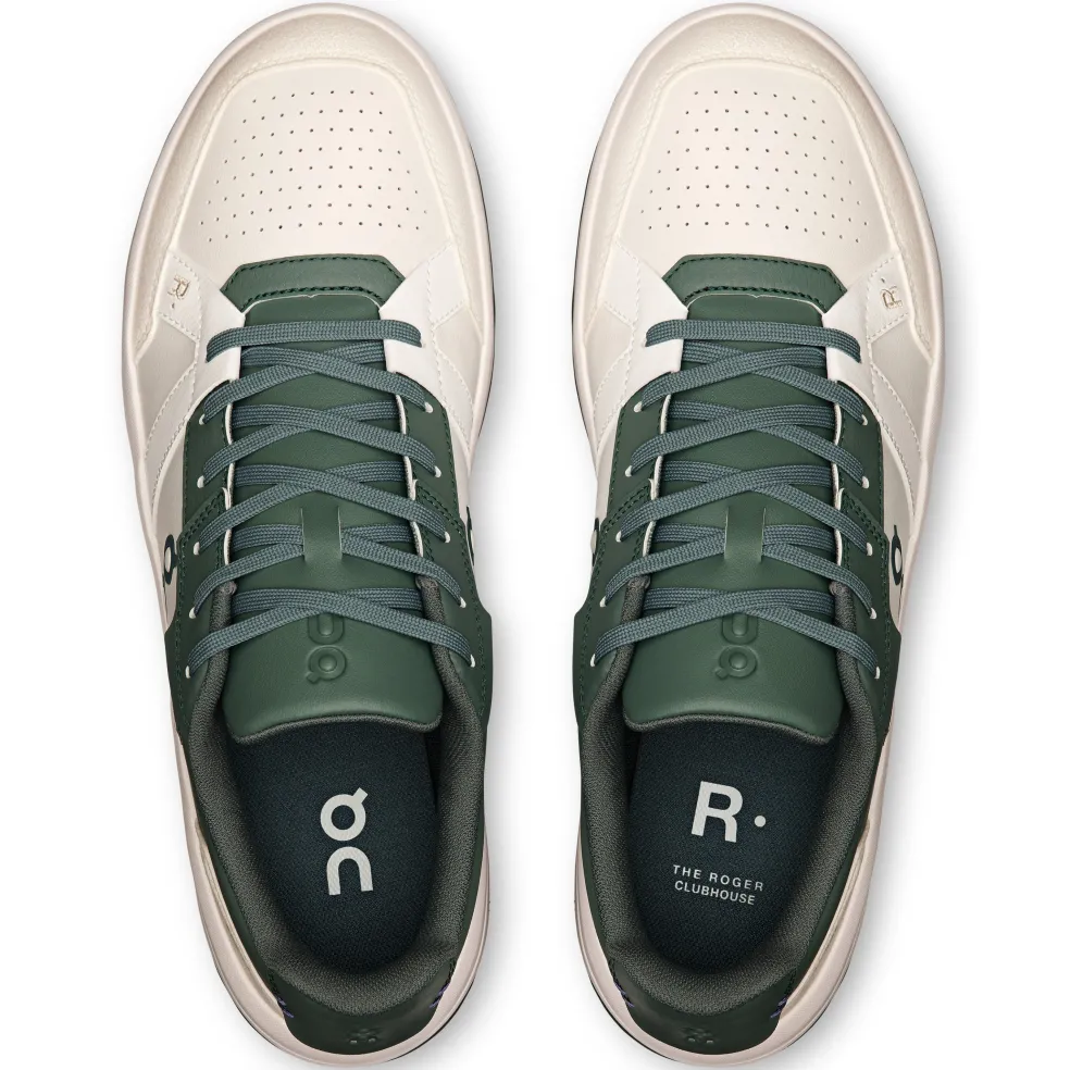 On THE ROGER Clubhouse schoenen heren white olive