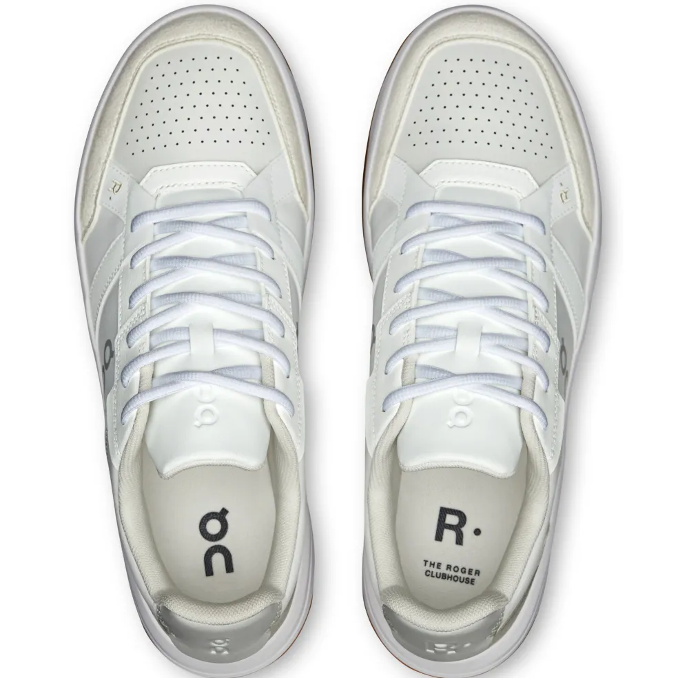 On THE ROGER Clubhouse schoenen heren white ivory