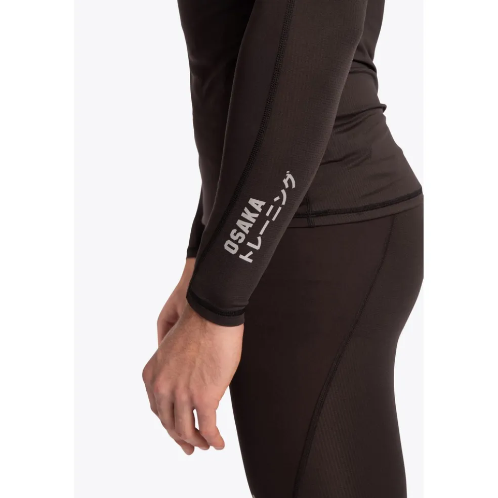 Osaka Baselayer thermoshirt heren black